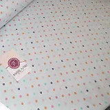 5mm Spot Polka Dots Multi Coloured Dress Craft 100% Cotton Poplin Fabric 45" M21