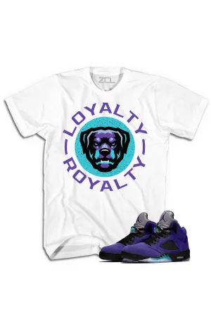 Air Jordan 5 Retro "Loyalty Royalty" Tee (Purple Grape)