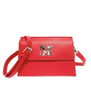 Badgley Mischka Women's Mini Crossbody Bag, Red