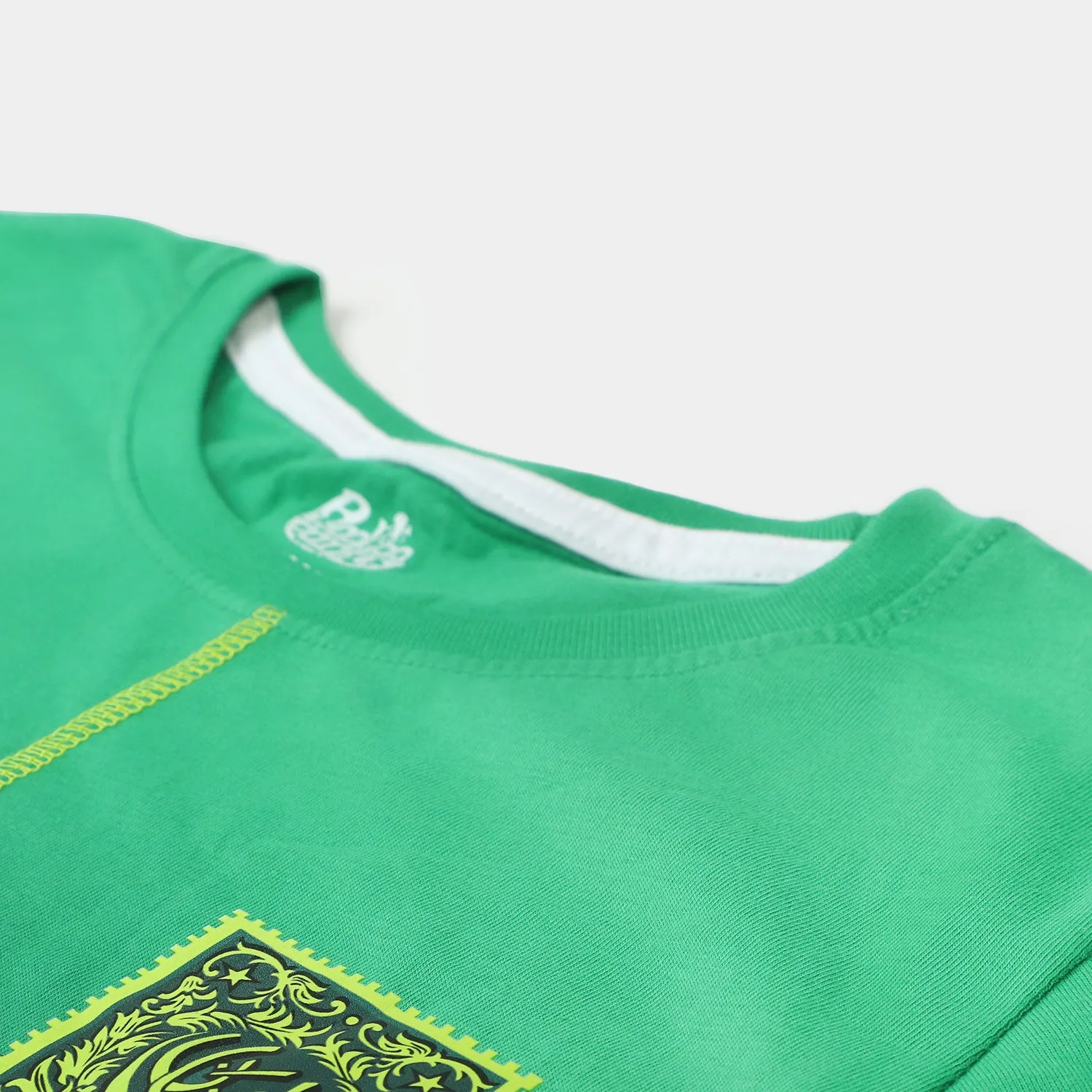 Boys T-Shirt H/S Pakistan -Fern Green