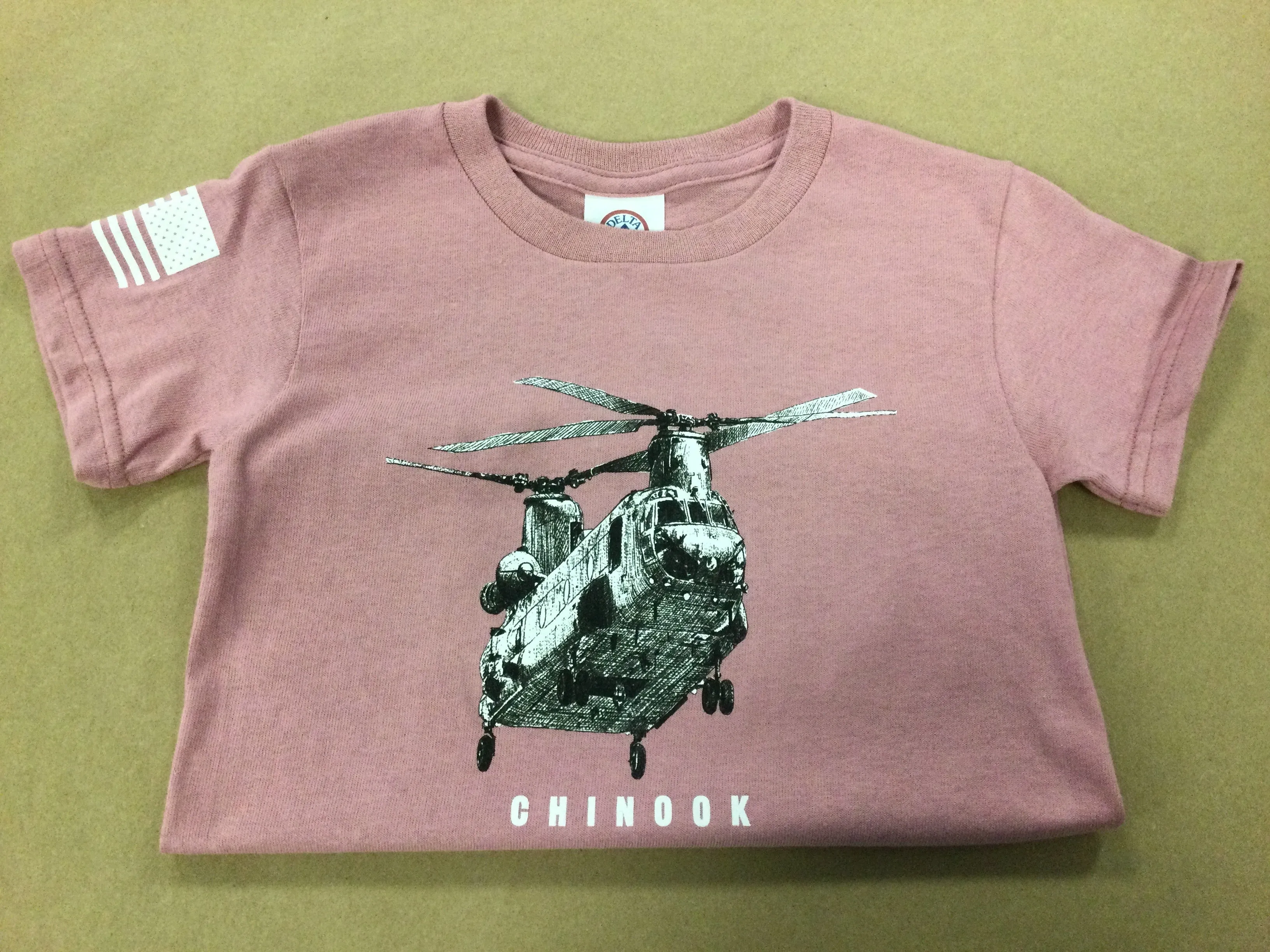 CH-47 Chinook Helicopter Youth Sketch2 T-Shirt