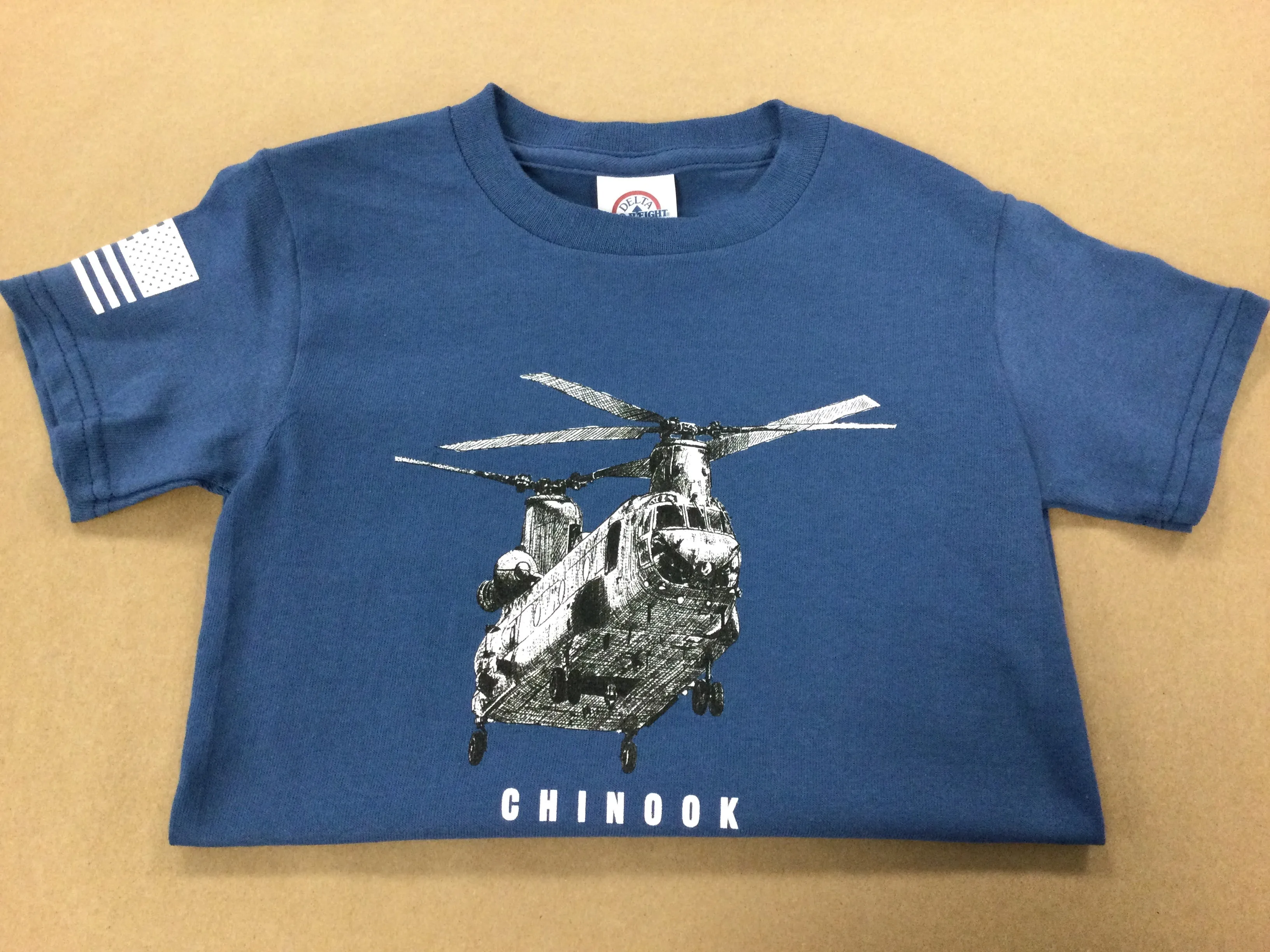 CH-47 Chinook Helicopter Youth Sketch2 T-Shirt