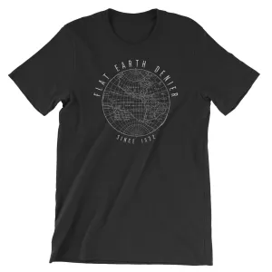 Flat Earth Denier T-Shirt