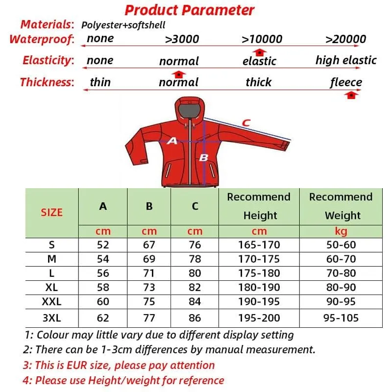 Fleece Thermal Outdoor Hooded Hiking Coat