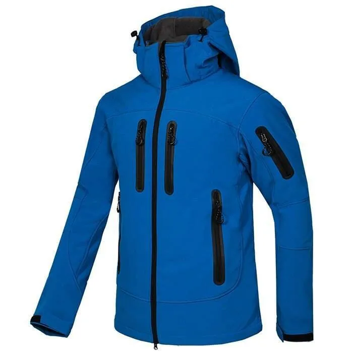 Fleece Thermal Outdoor Hooded Hiking Coat