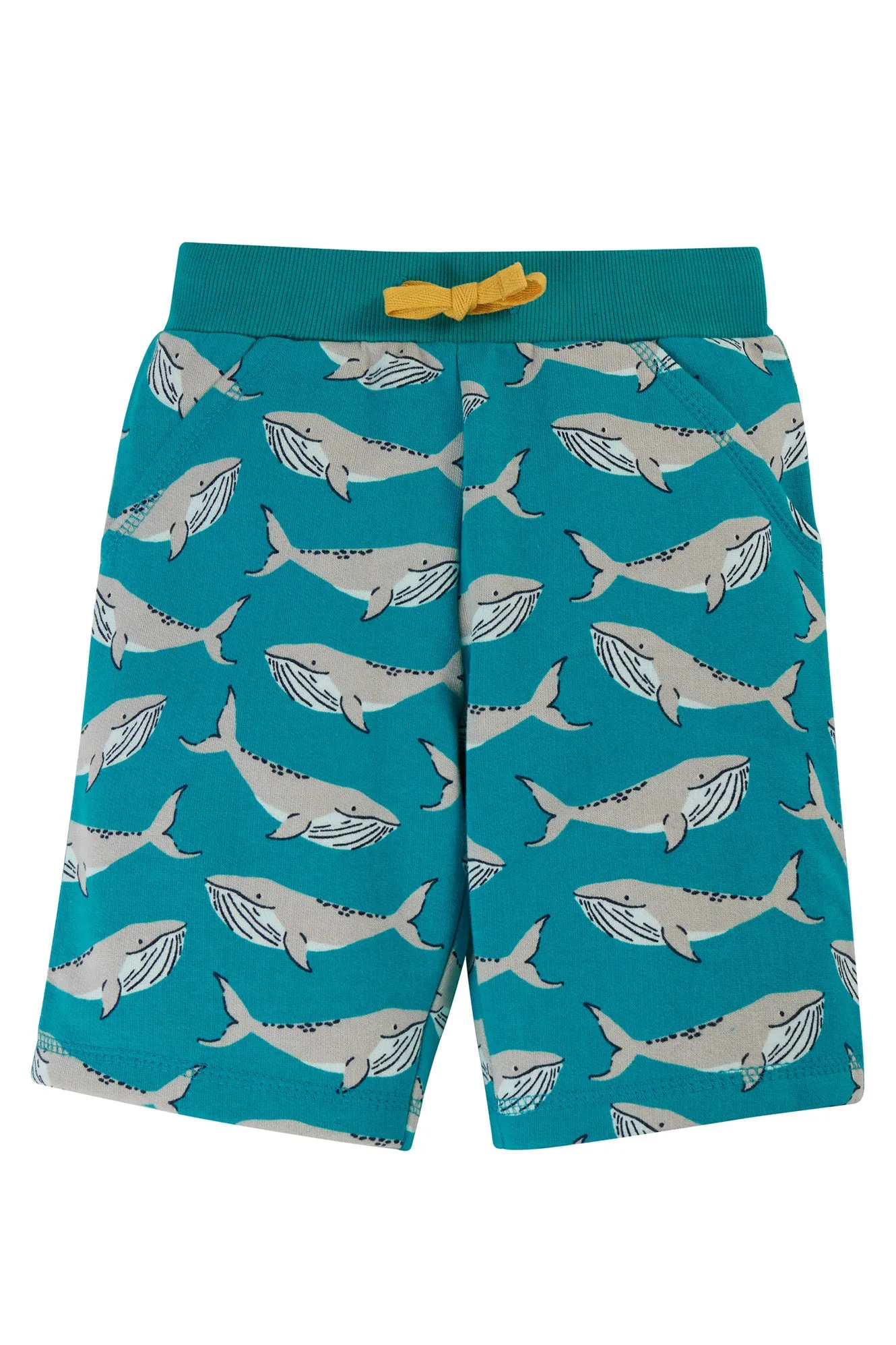 Frugi Switch Samson Printed Shorts Camper Whales