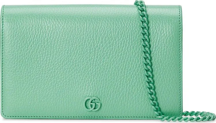 Gucci GG Marmont Mini Chain Bag Mint Green