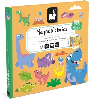 Janod Magnetic Stories Dinosaurs