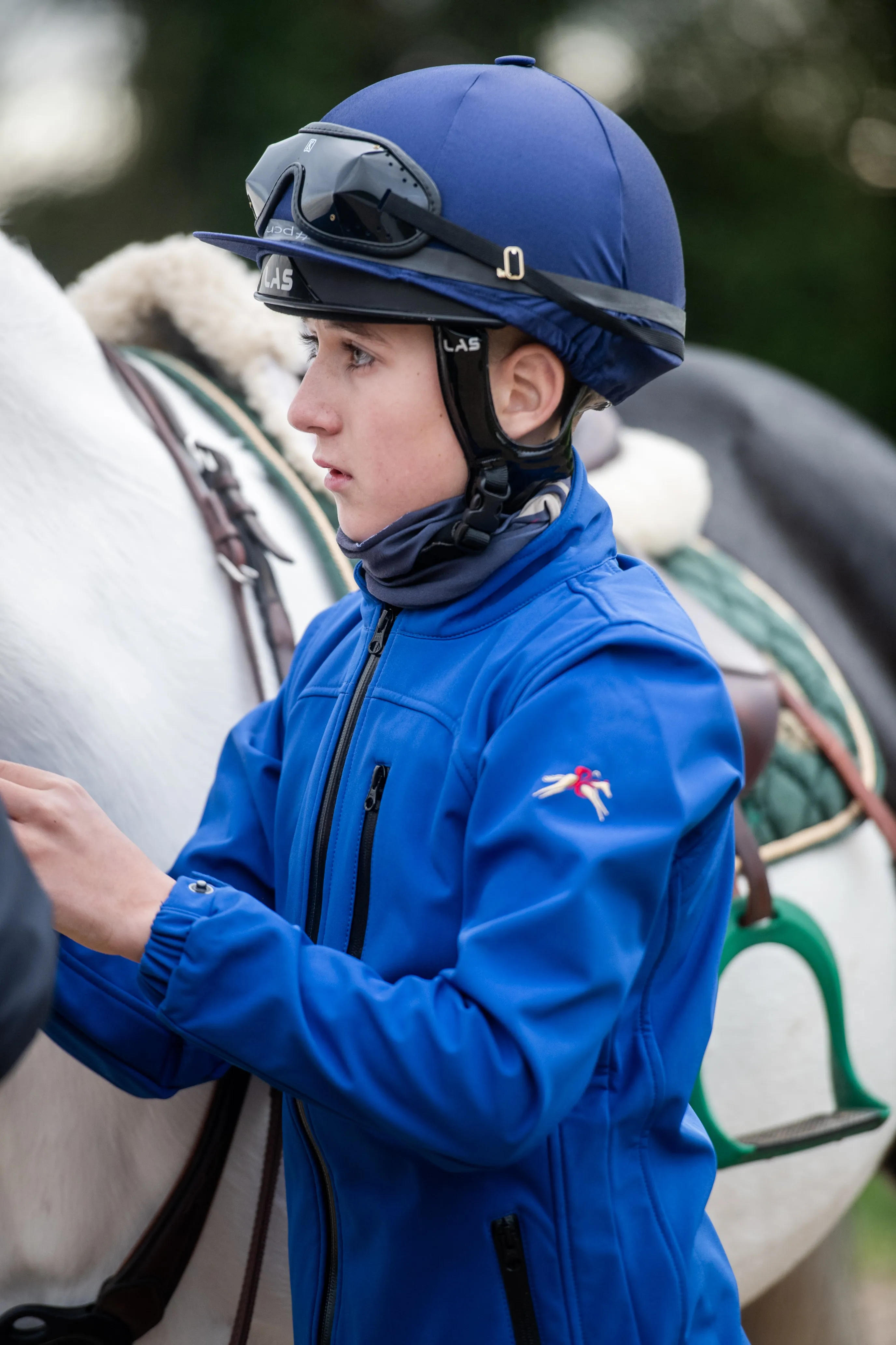 Kids Softshell Jacket - Royal Blue