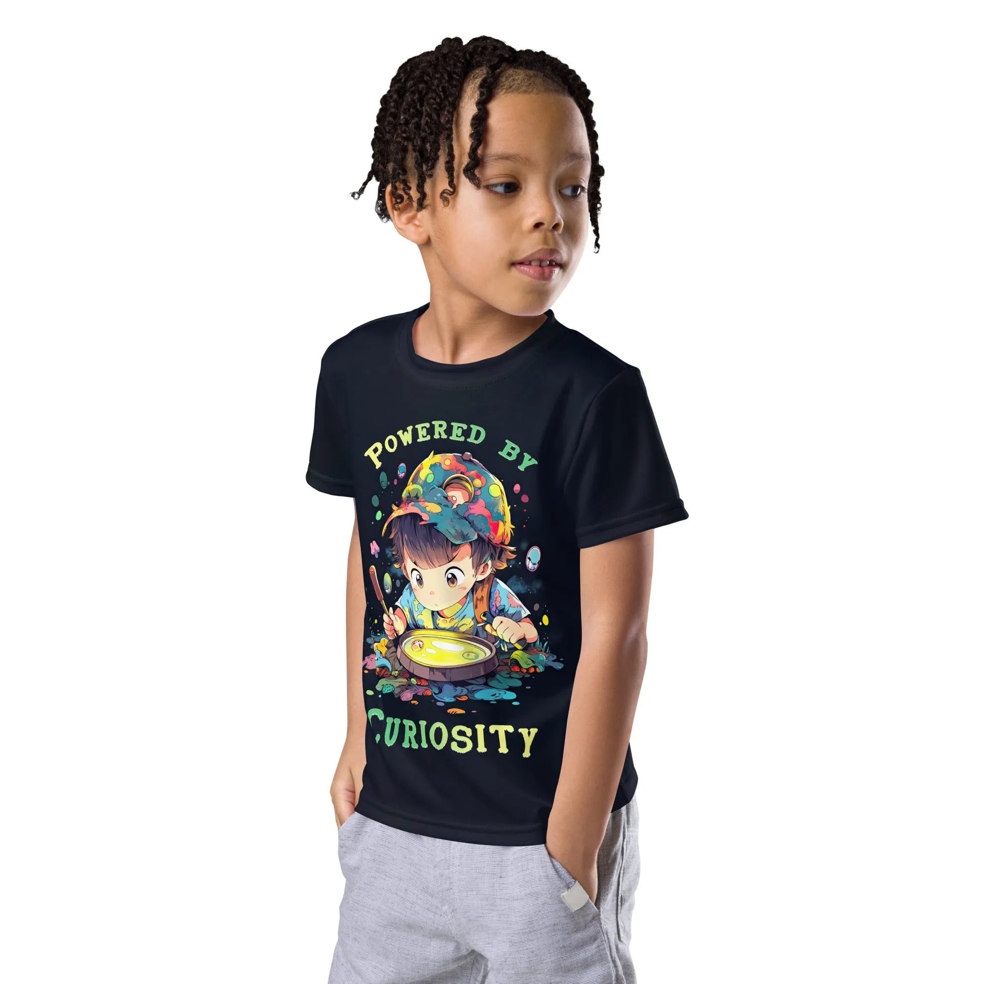 Kids T-Shirt Colorful Curiosity