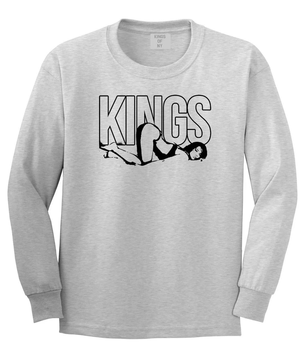 Kings Girl Streetwear Boys Kids Long Sleeve T-Shirt