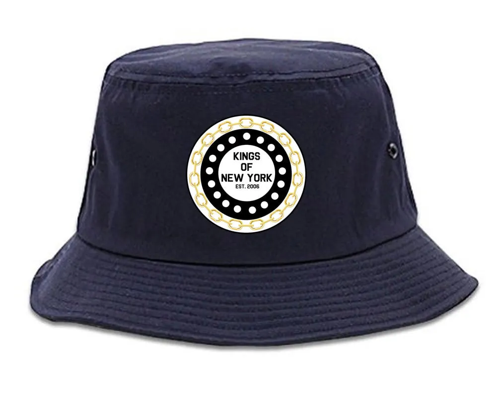 Kings Of NY Chain Logo Bucket Hat