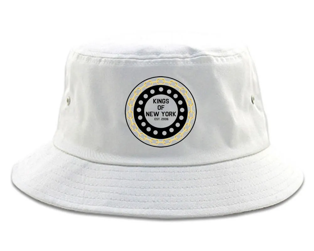 Kings Of NY Chain Logo Bucket Hat