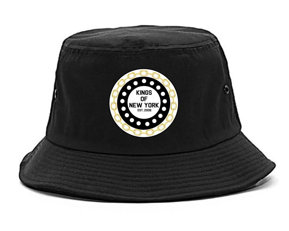 Kings Of NY Chain Logo Bucket Hat