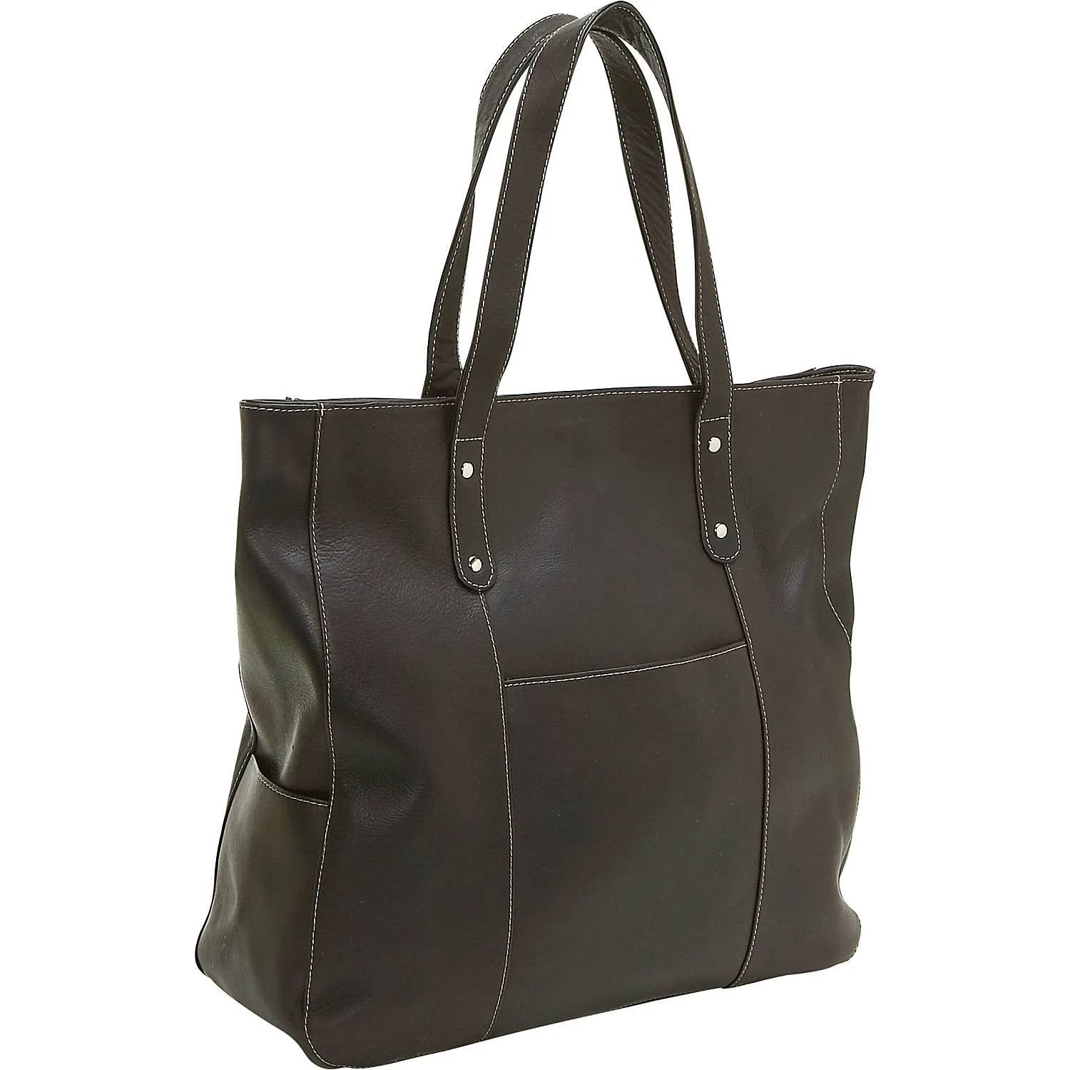 Le Donne Leather Large Slip Pocket Tote