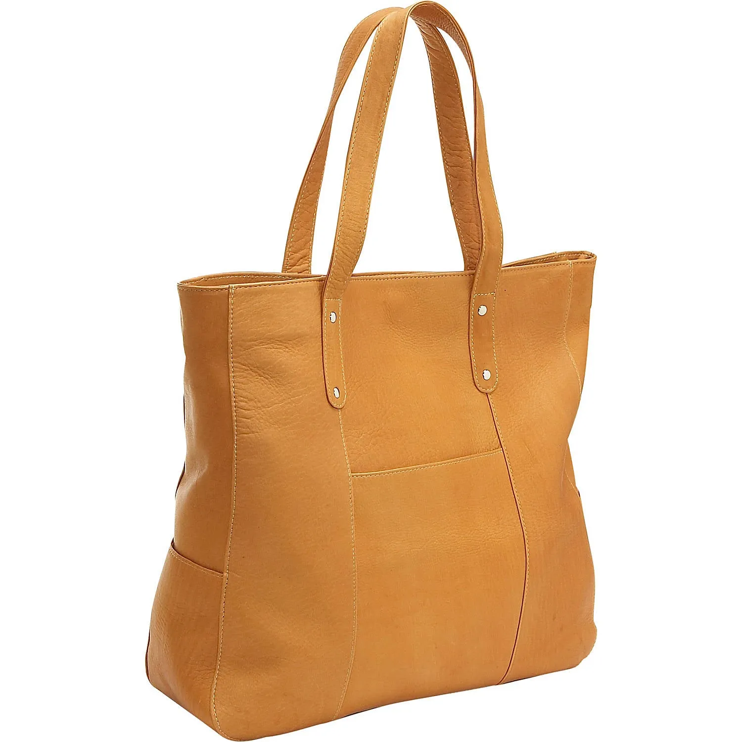 Le Donne Leather Large Slip Pocket Tote