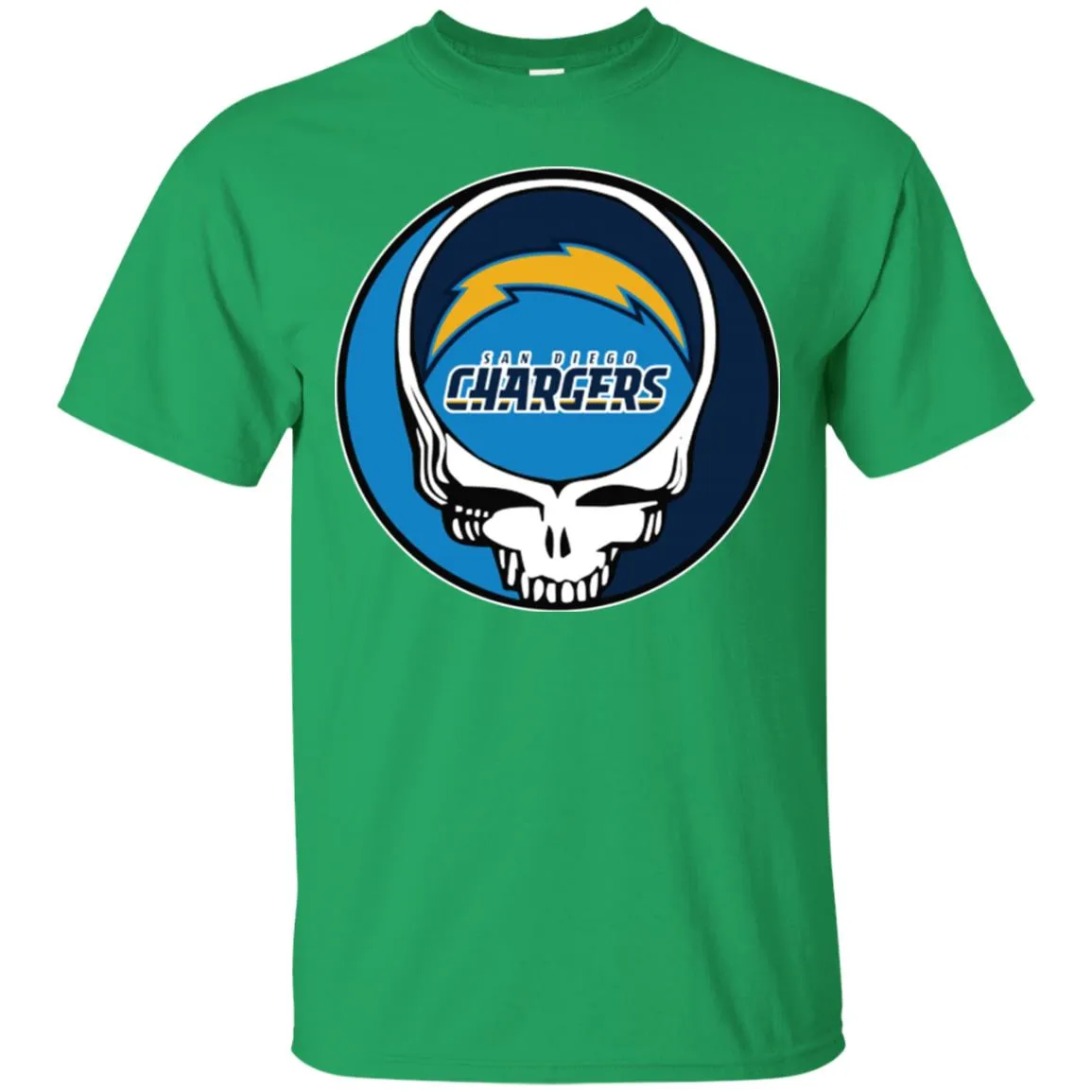 Los Angeles Chargers Grateful Dead Steal Your Face Football Nfl Shirts