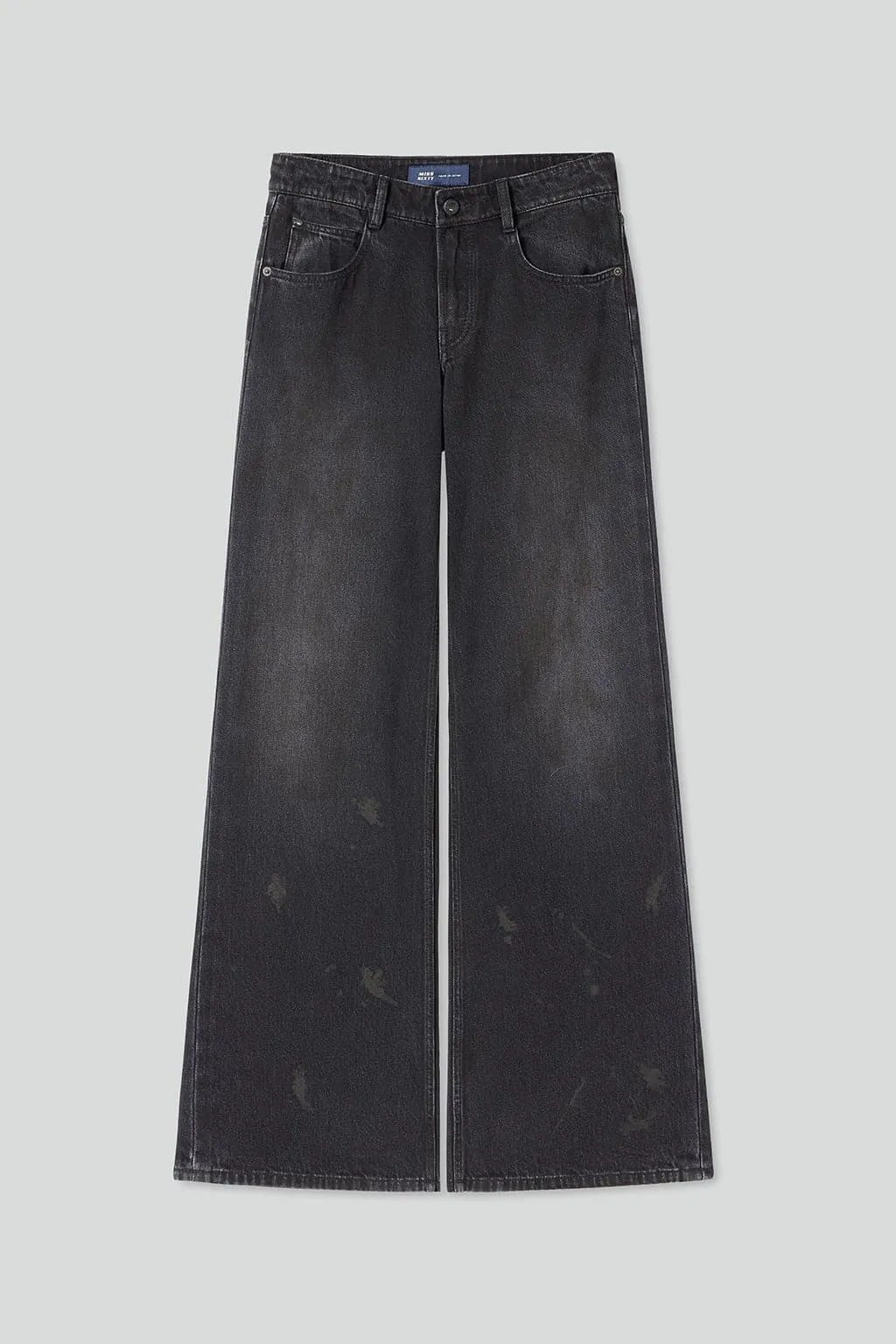 Low-Rise Wasteland Jeans In Black