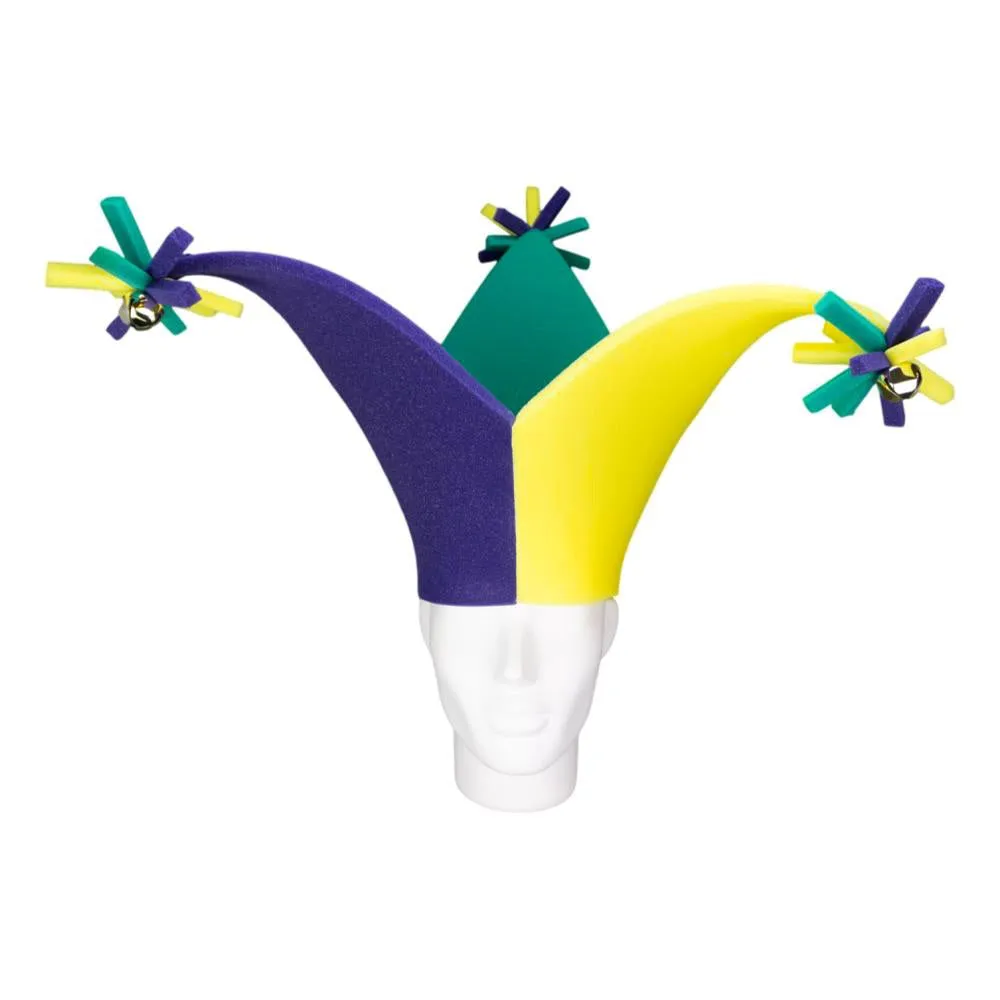 Mardi Gras 3 Colors Jester Hat