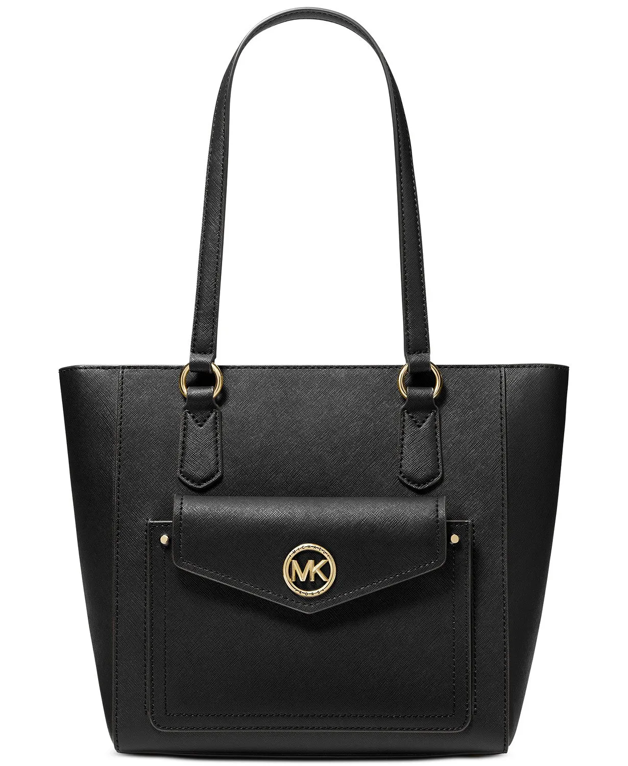 Michael Kors Women's Black Joey Medium Pocket Tote