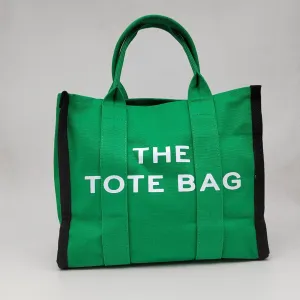 MJ TOTE Bags (Textile) - Green