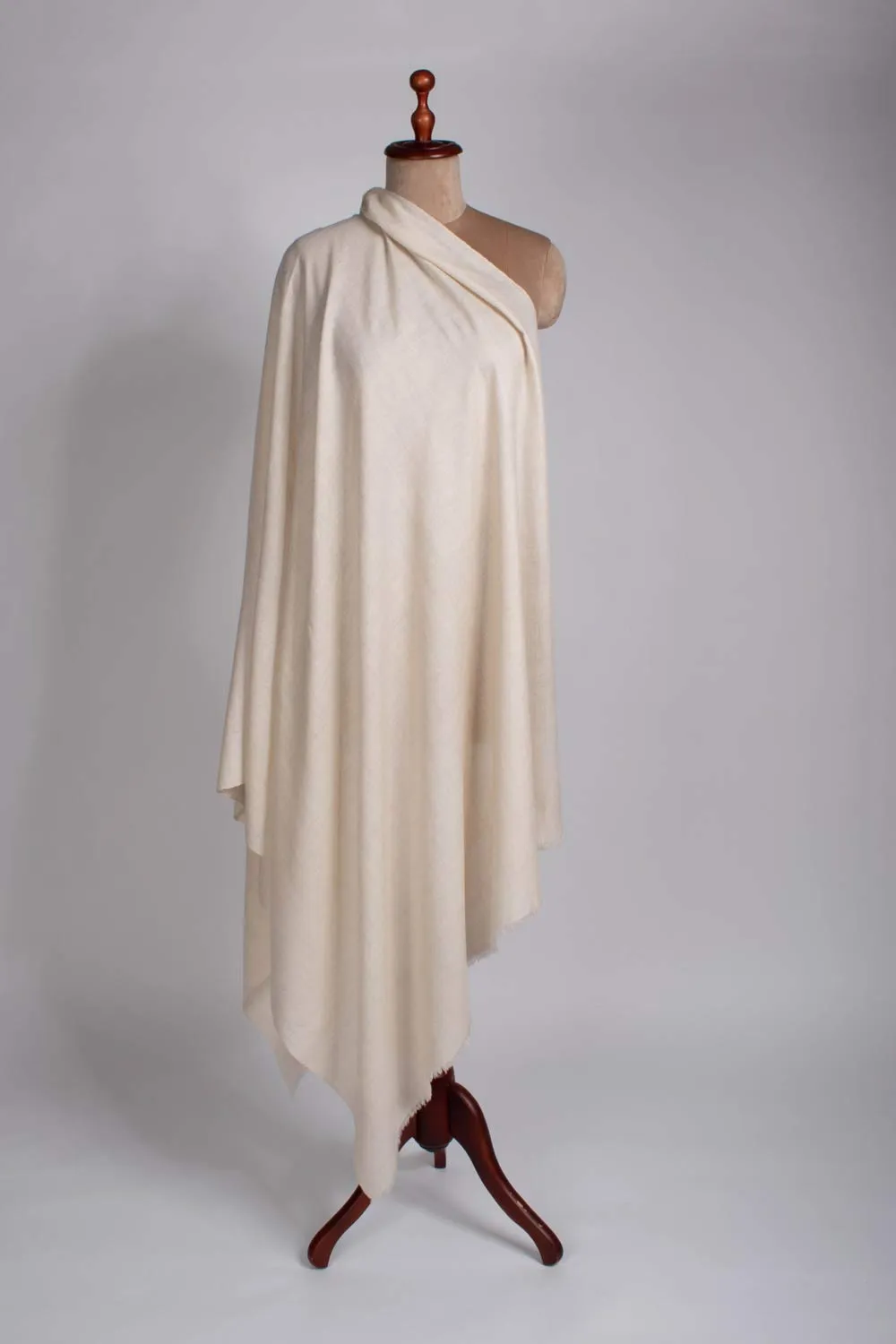 Natural Ivory Pashmina