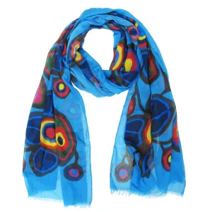 Norval Morrisseau Flowers and Birds Eco-Scarf