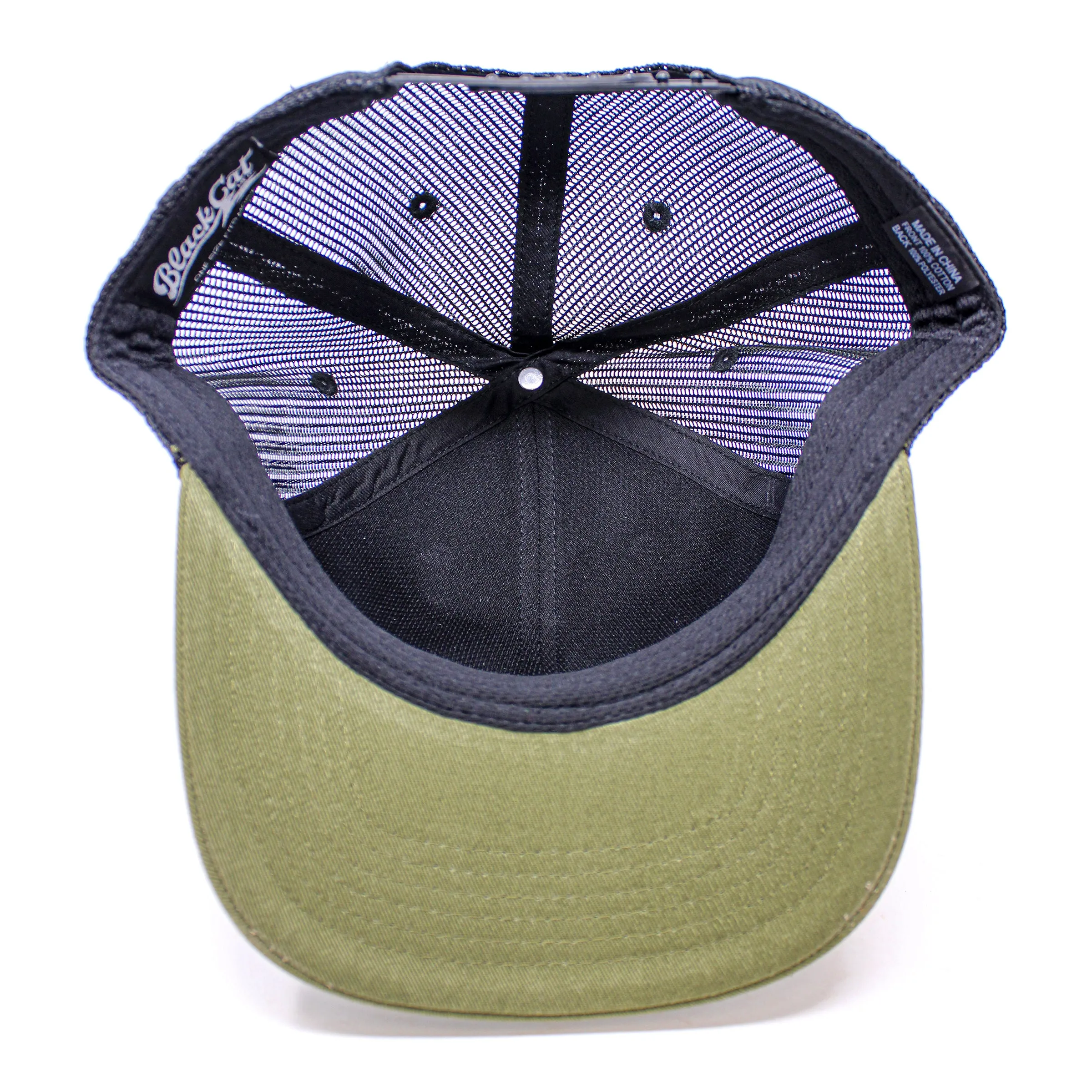 OE - Performance Trucker Hat - Bass Leather Patch