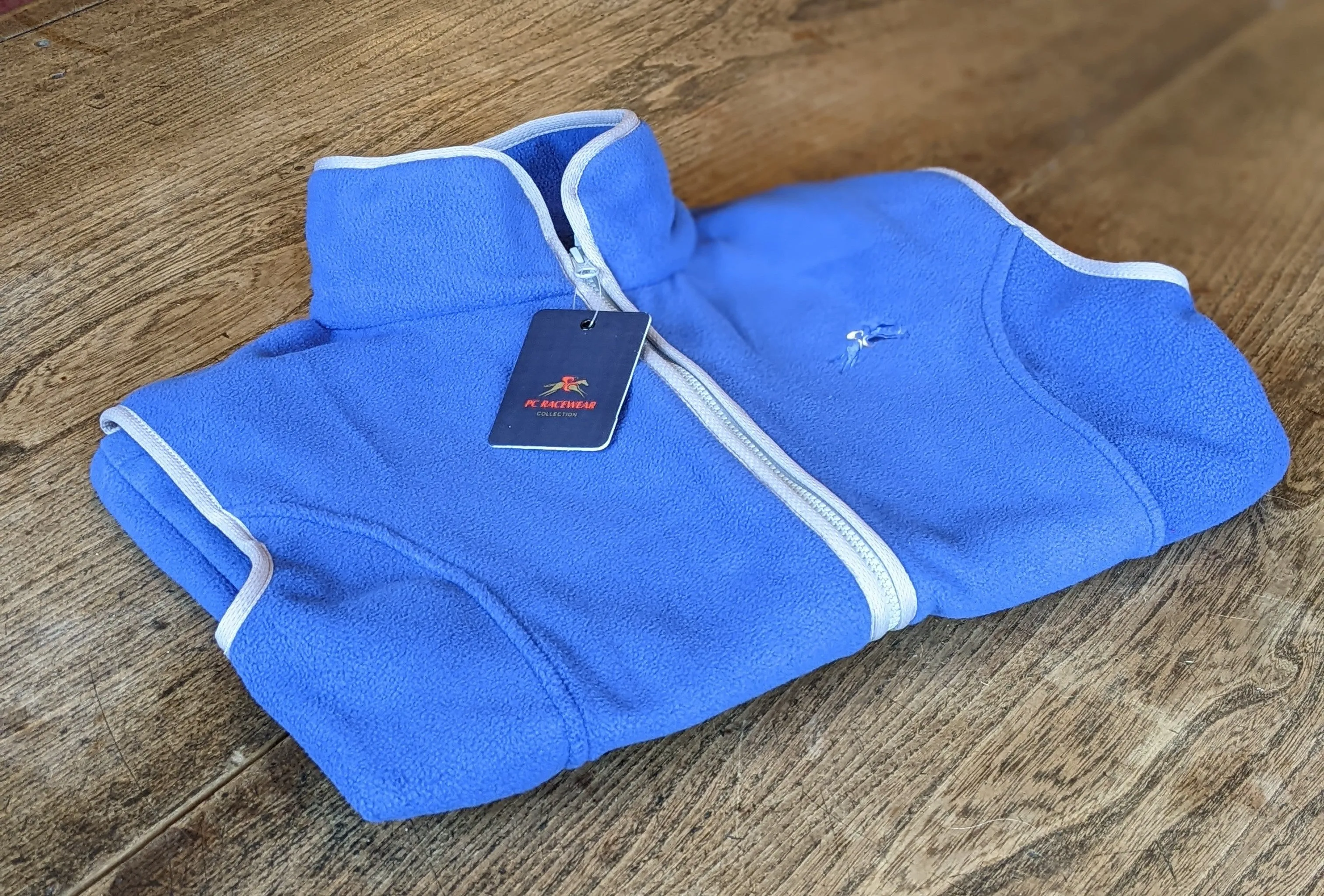 Paddock Fleece Waistcoat Royal Blue Childrens By Pc Racewear