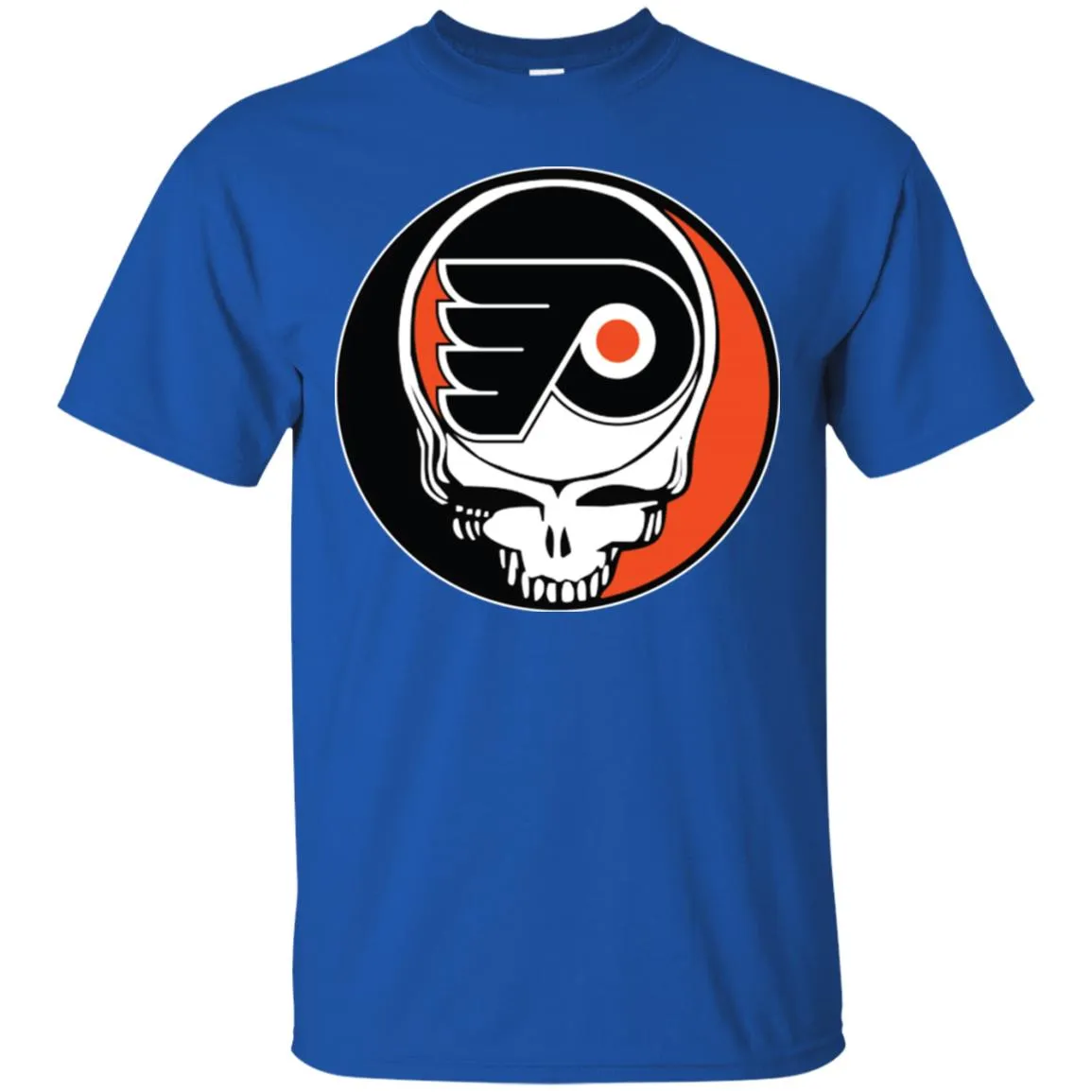 Philadelphia Flyers Grateful Dead Steal Your Face Hockey Nhl Shirts