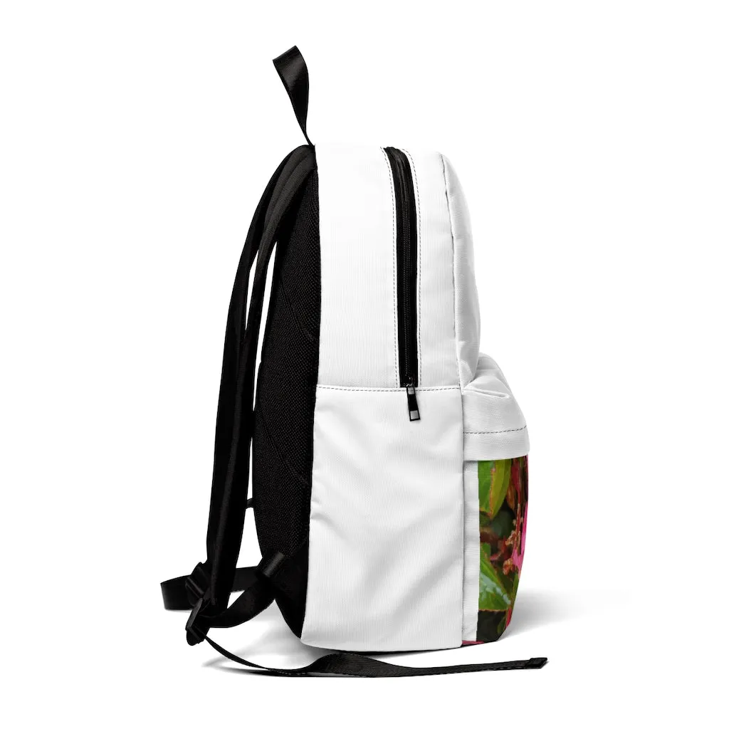 Pink Flowers Unisex Classic Backpack