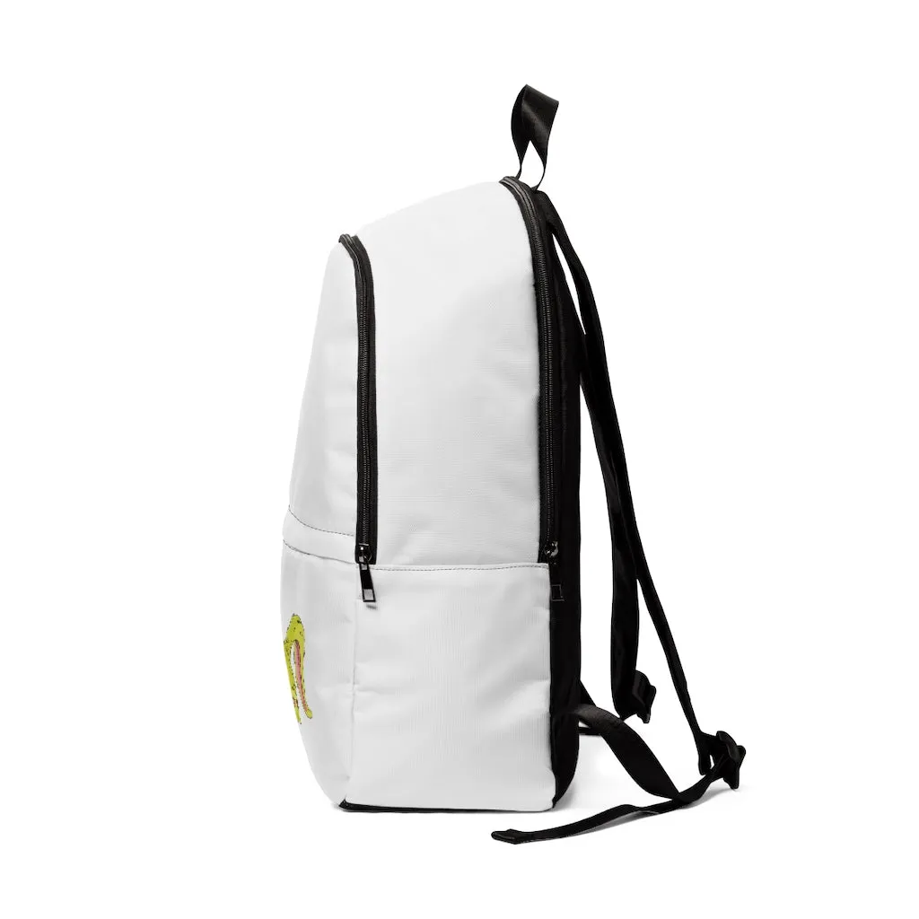 Pon-Pon Unisex Fabric Backpack