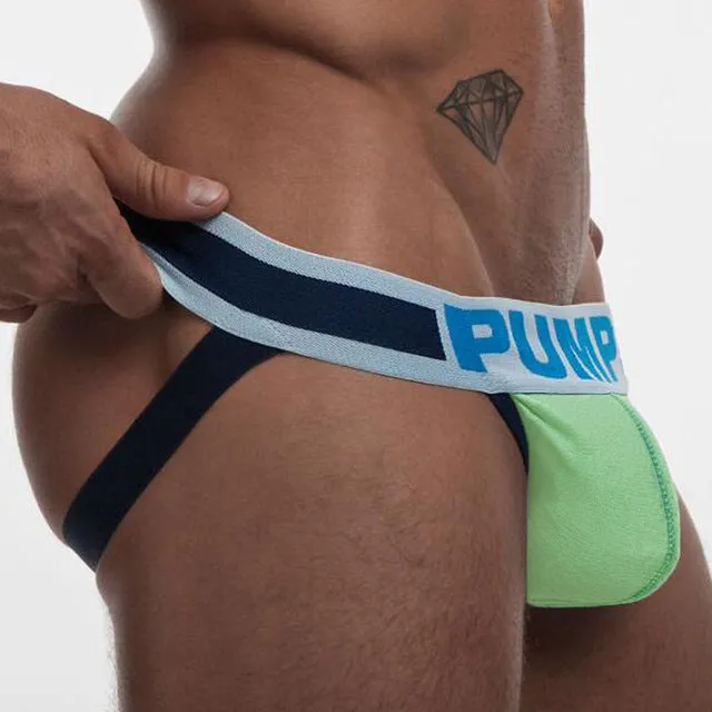 Sexy Mens Underwear Jock Straps Briefs Bikini Cotton Men Jockstraps Gay Penis Pouch Thong G Strings Low Waist Backless Buttocks