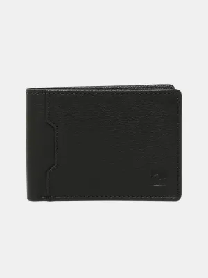 Spykar Men Black Leather Wallet