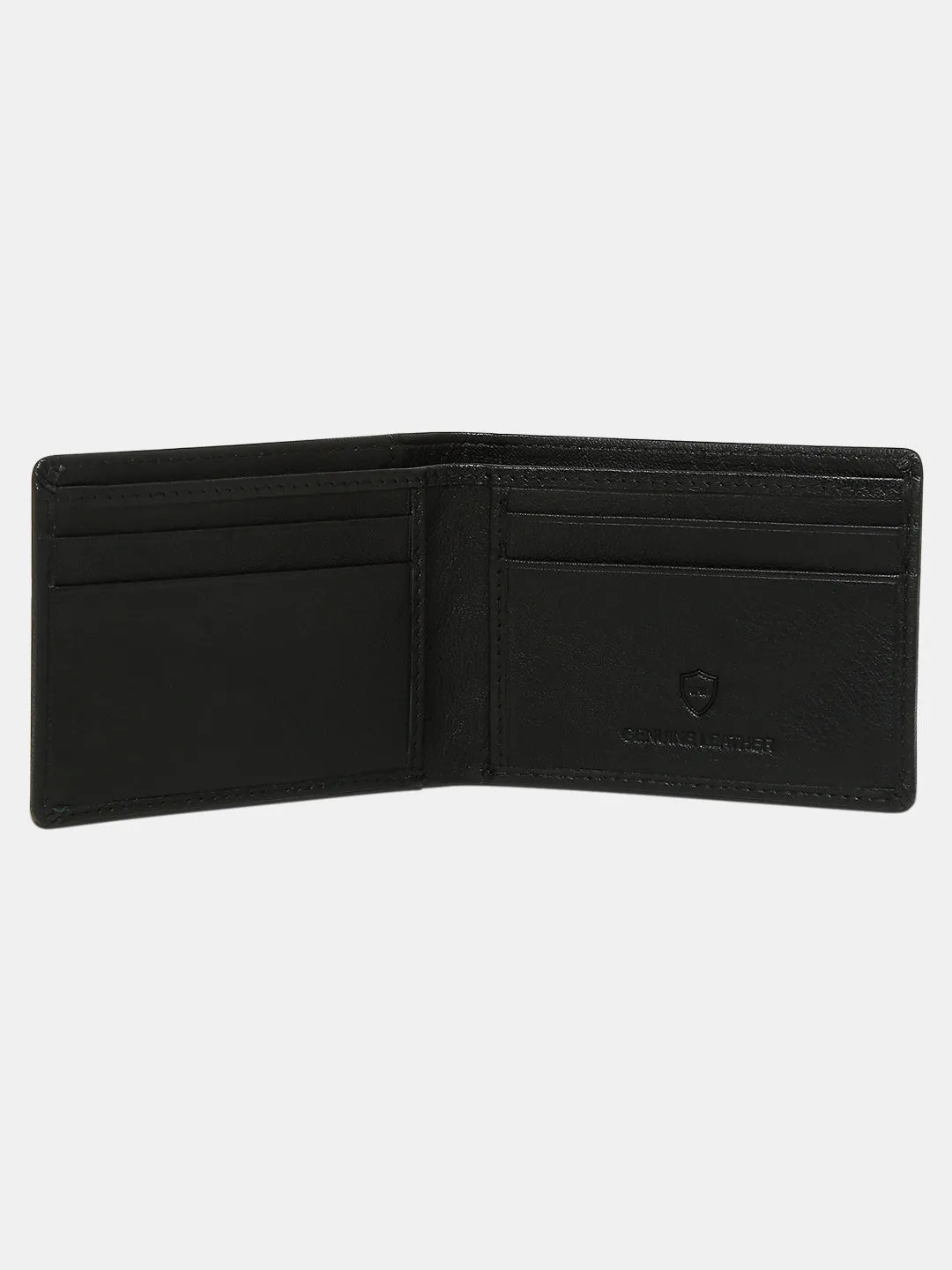 Spykar Men Black Leather Wallet