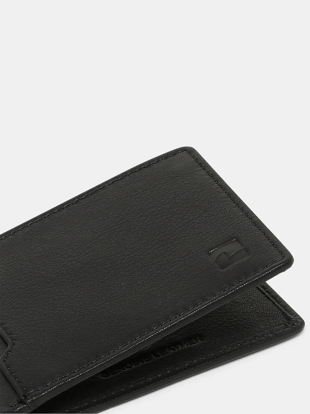 Spykar Men Black Leather Wallet