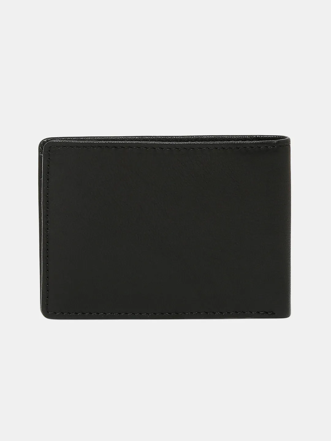 Spykar Men Black Leather Wallet