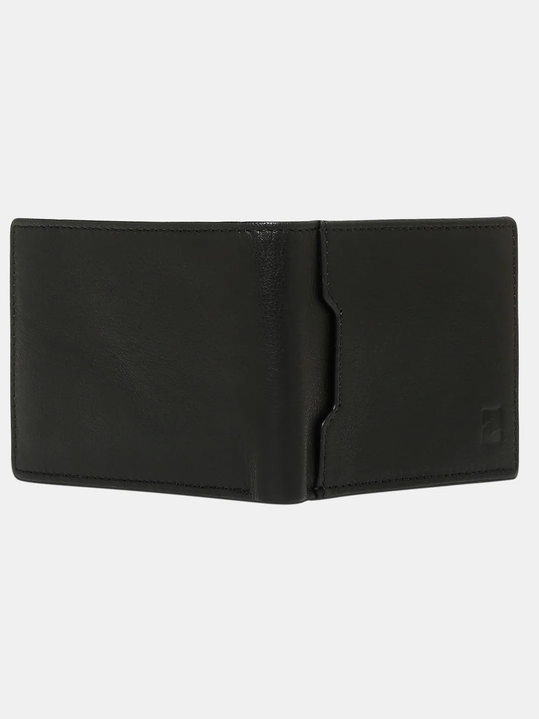 Spykar Men Black Leather Wallet