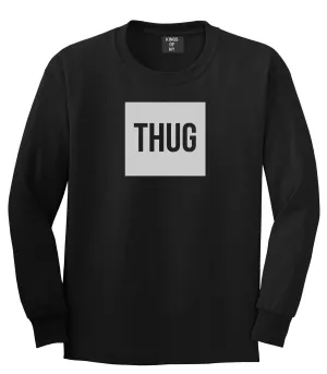 Thug Gangsta Box Logo Boys Kids Long Sleeve T-Shirt