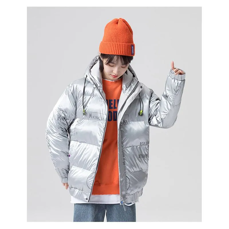 Trendy Cold-Resistant Hooded Down Jacket